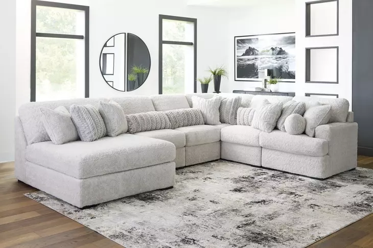 Snodoodle Arctic 6 Piece Sectional with Chaise