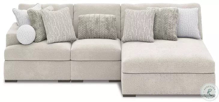 Snodoodle Arctic 3 Piece Sectional with Chaise