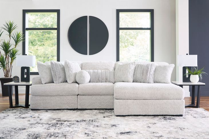 Snodoodle Arctic 3 Piece Sectional with Chaise