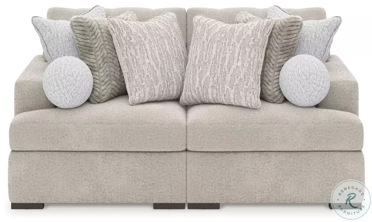 Snodoodle Arctic Performance Fabric Modular Loveseat