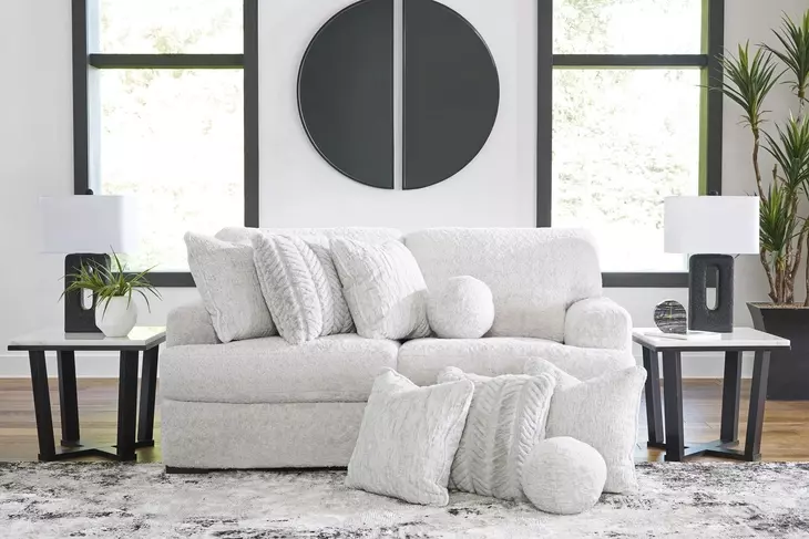 Snodoodle Arctic Performance Fabric Modular Loveseat