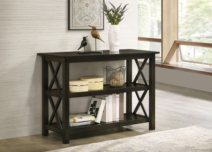 Rachelle Deep Merlot Sofa Table