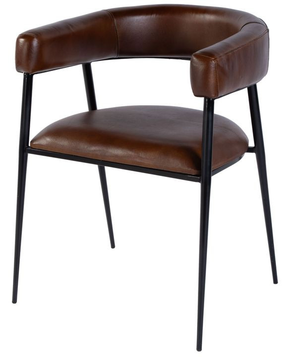 Dallas Medium Brown 20" Dining Chair