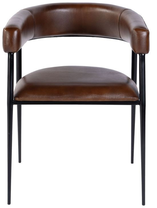 Dallas Medium Brown 20" Dining Chair