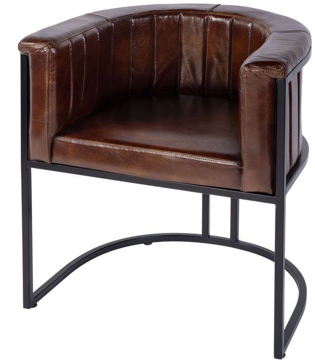 Rockford Brown 19" Accent Chair