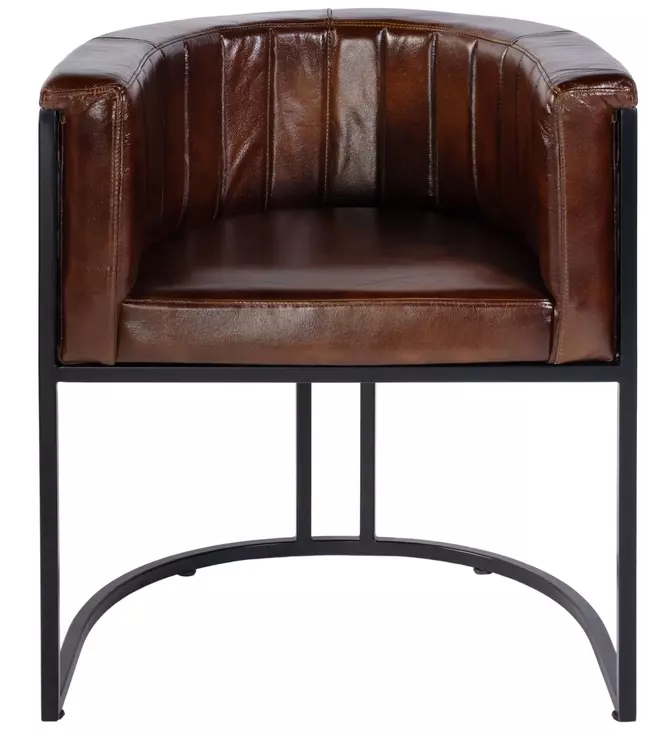 Rockford Brown 19" Accent Chair