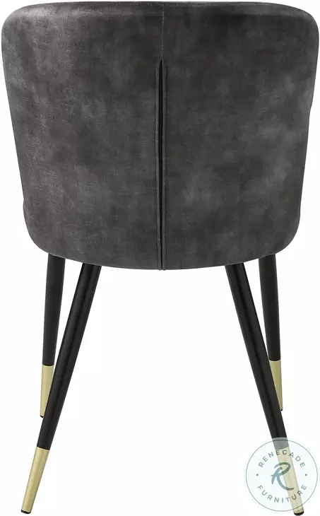 Clemente Black And Gray Dining Room Set