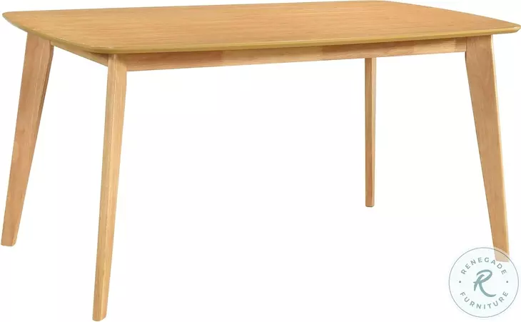 Pratter Natural Oak Dining Table