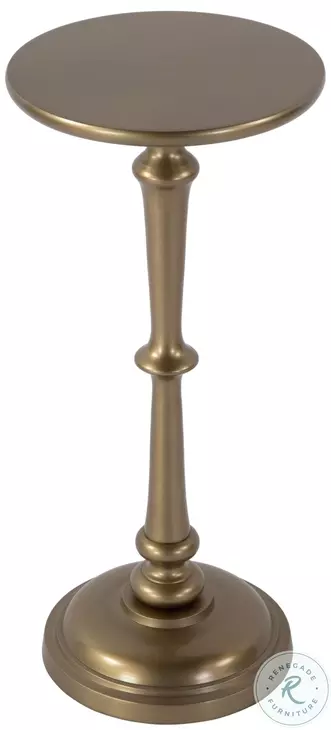 Alisa Antique Gold End Table
