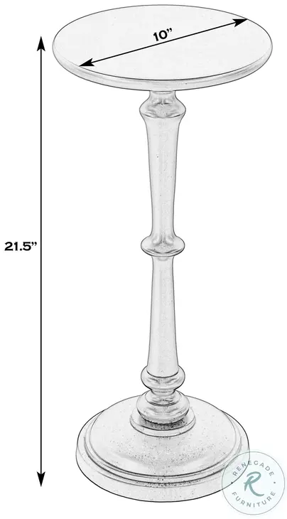 Alisa Bronze End Table