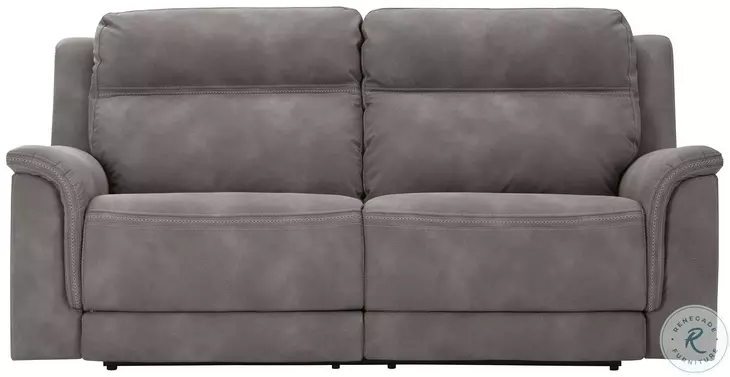 Next-Gen DuraPella Slate Performance Fabric Power Reclining Sofa