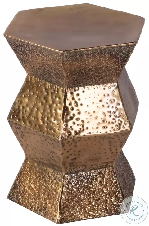Renzo Copper End Table