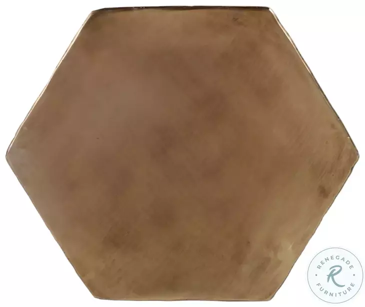 Renzo Copper End Table