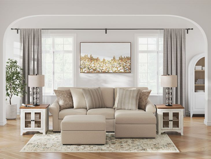 LadyMae Twill Sectional