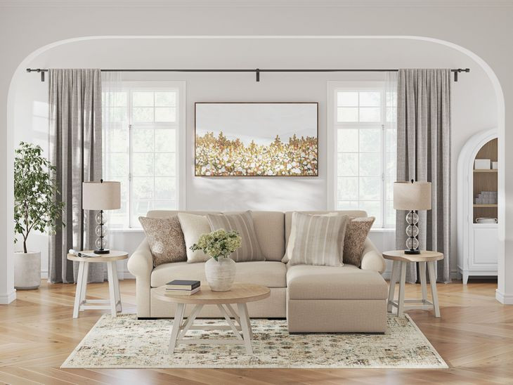 LadyMae Twill Sectional