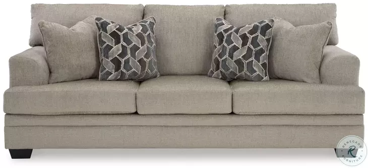 Stonemeade Taupe Queen 92" Sofa Sleeper