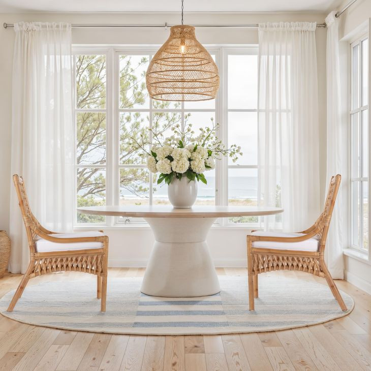 Antigua Natural 19" Side Dining Chair