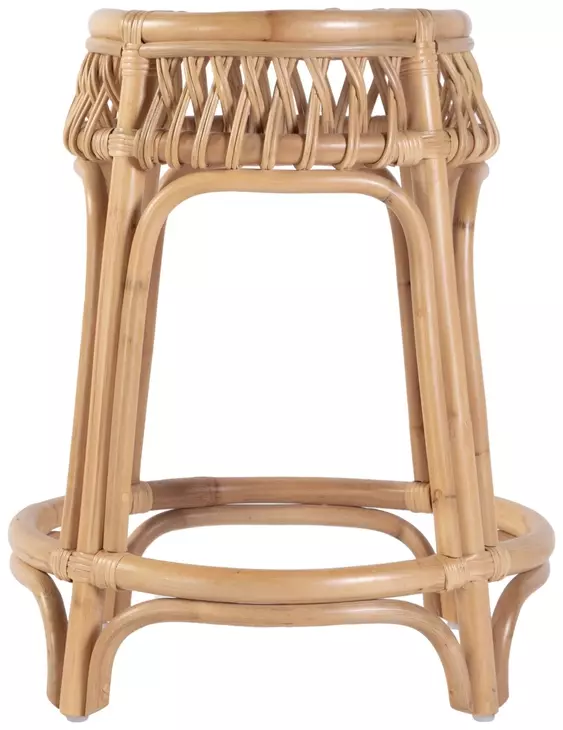 Antigua Natural 25" Round Counter Height Stool