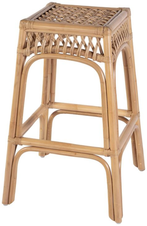 Antigua Natural 30" Square Barstool
