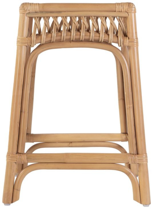 Antigua Natural 25" Square Count Height Stool