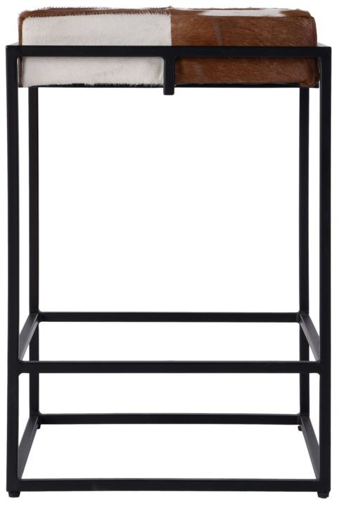 Stinson Black and Brown 27" Counter Height Stool