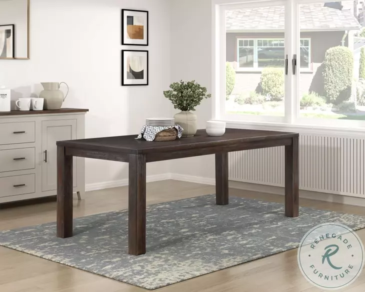 Paulson Dark Brown Dining Room Set
