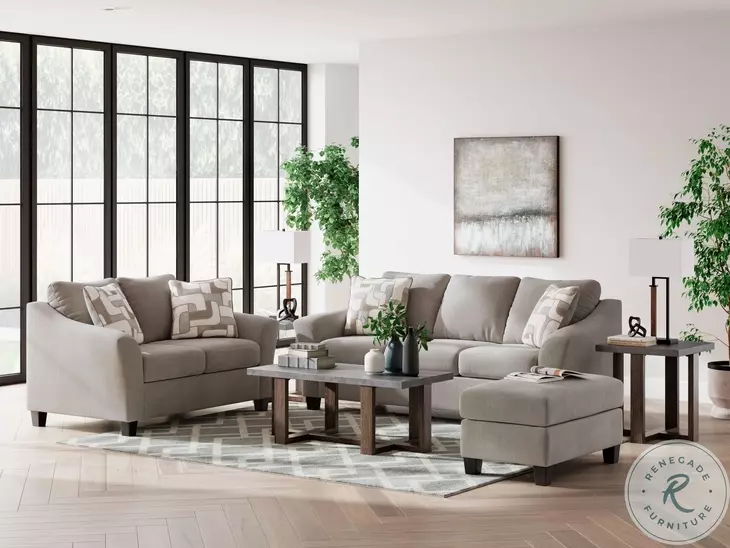 Willarae Taupe Loveseat From Ashley Furniture | Coleman Furniture