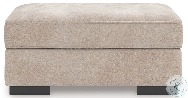 High Profile Taupe Ottoman