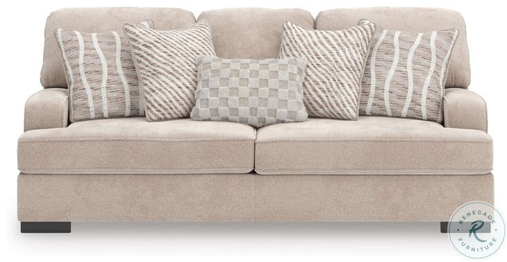 High Profile Taupe Sofa