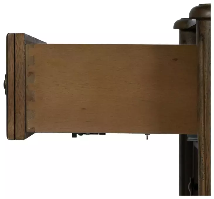 Ginny Walnut 2 Drawer Accent Chest