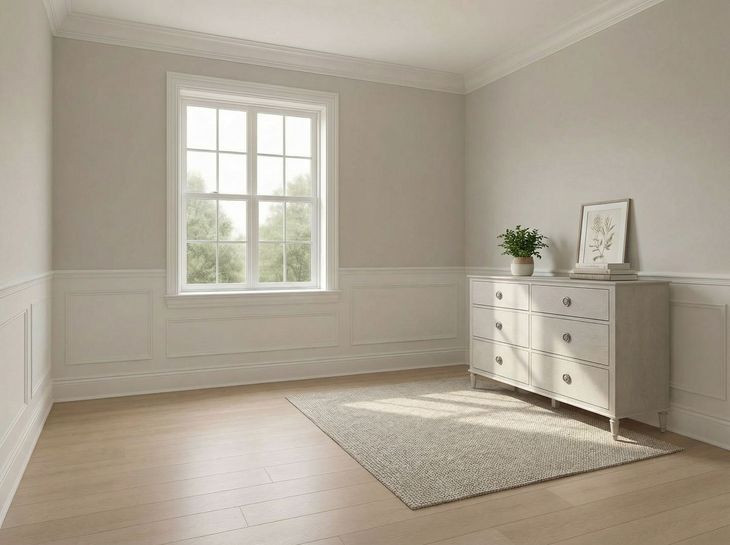 Zest Beige 6 Drawer Dresser