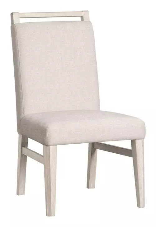 Carlson Beige Upholstered Side Chair Set of 2