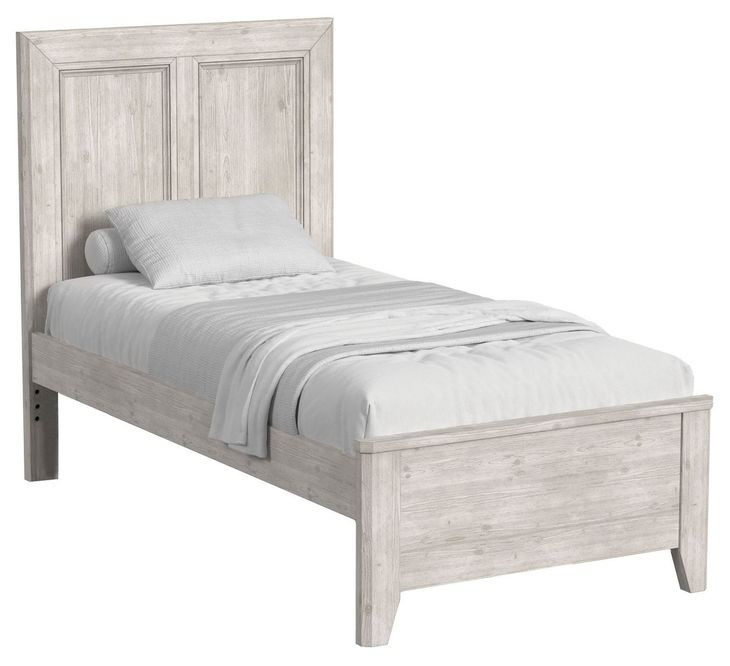 Carlson Washed Linen Twin Panel Bed