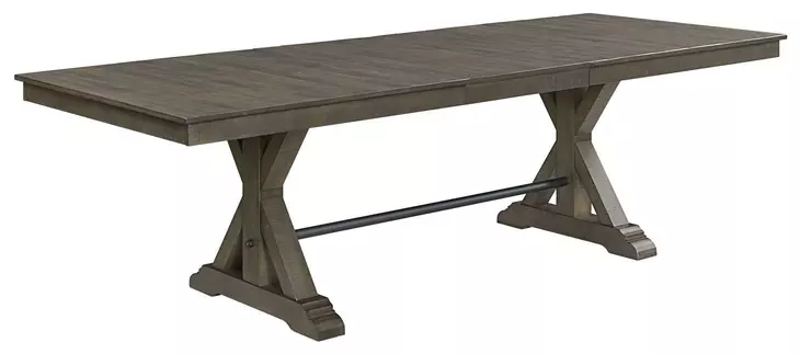 Sullivan Burnished Clay 104" Extendable Rectangular Dining Table