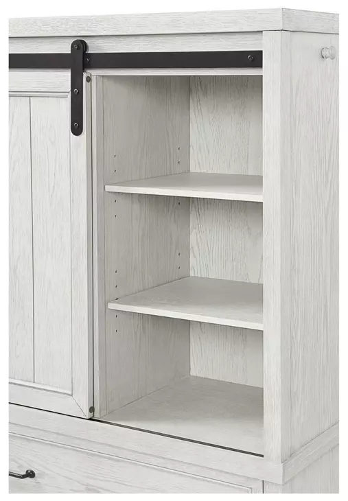 Foundry White Dove 5 Drawer Chifferobe