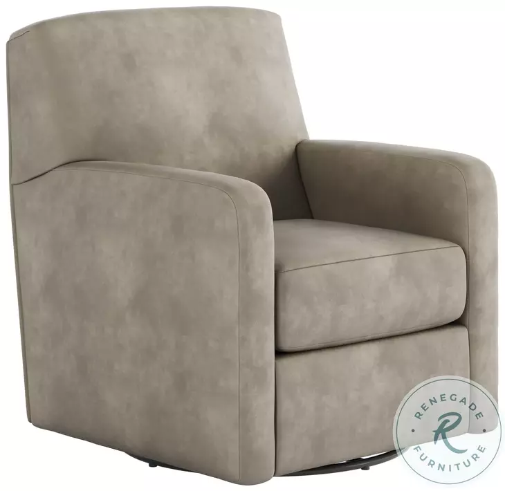 Flash Dance Fresca Cobblestone Swivel Glider