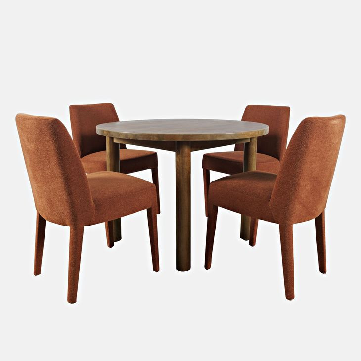 Bodhi Auburn Upholstered 5 Piece Dining Set