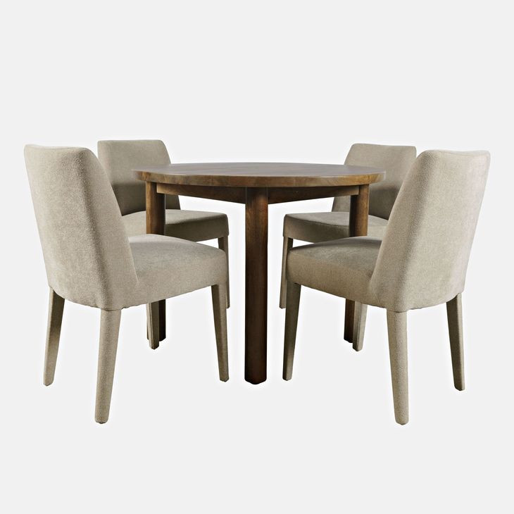 Bodhi Sand Upholstered 5 Piece Dining Set
