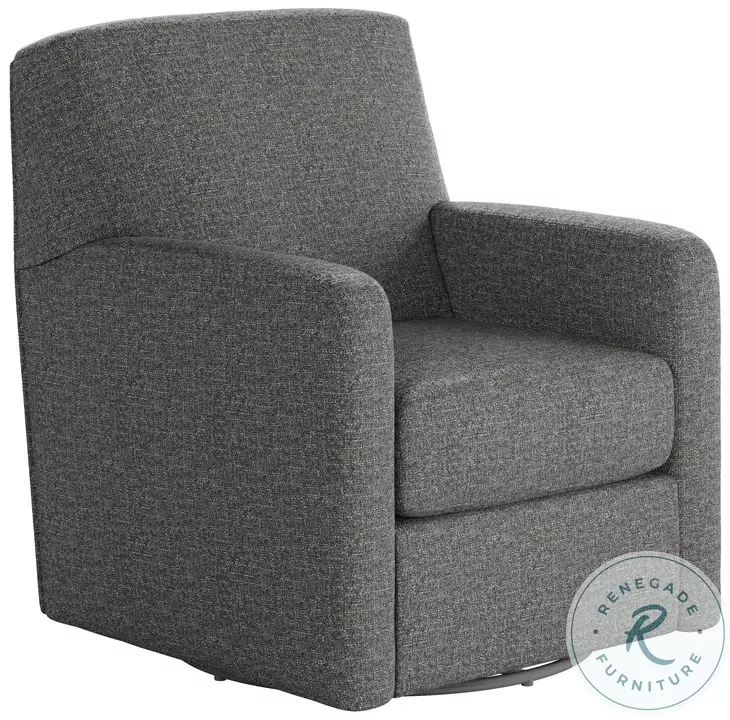 Flash Dance Wendover Charcoal Swivel Glider