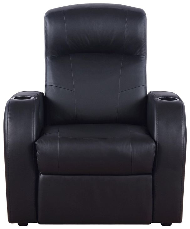 Cyrus Black Recliner
