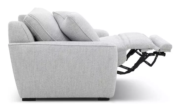 Weston Estero Smoke Dual Power Zero Wall Reclining Living Room Set with Power Headrest and USB Charging
