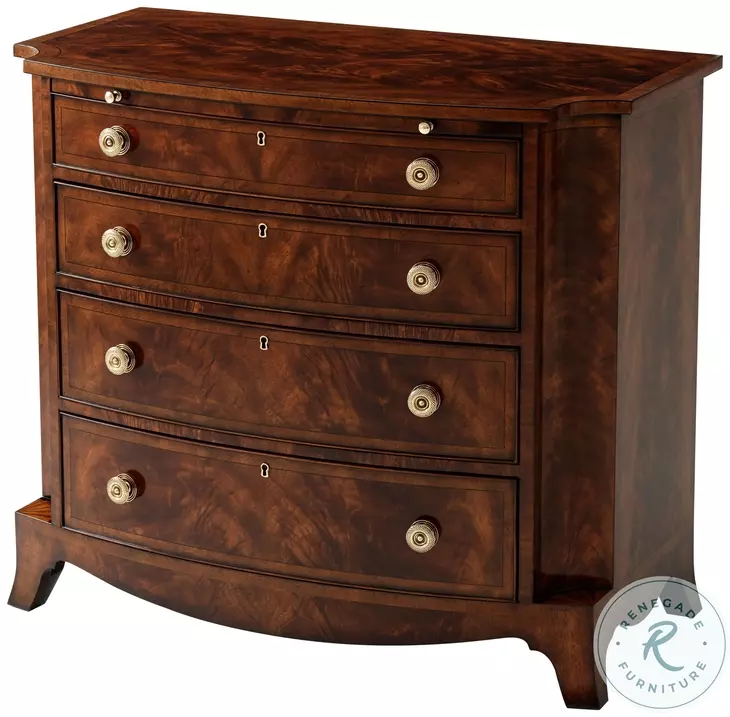 Ibthorpe Classic Charleston 4 Drawer Nightstand