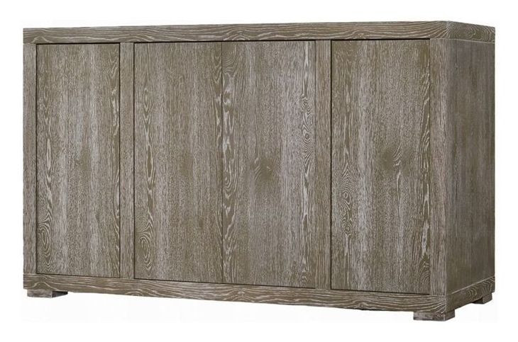 Gabrian Reclaimed Gray 4 Door Server
