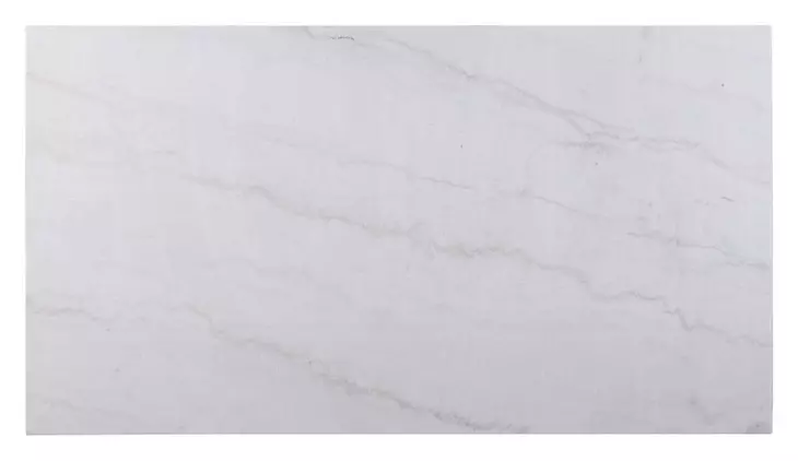 Gerardo White and Weathered Espresso Rectangular Marble Top Dining Room Set