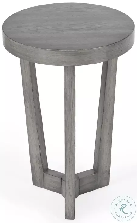 Aphra Grey Accent Table