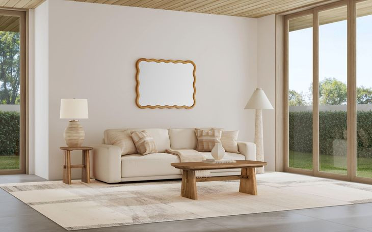 Knox Natural Pine Rectangular Cocktail Table