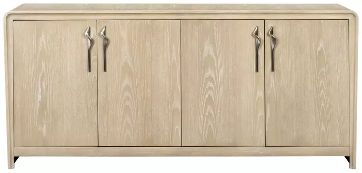 Trifecta Driftwood Cerused Oak 4 Door Server