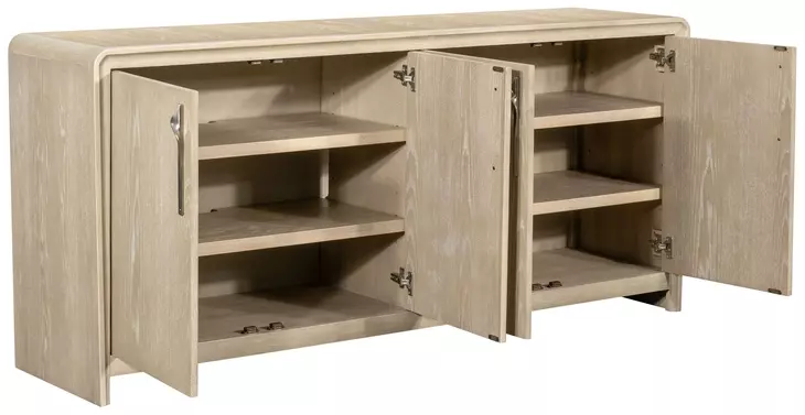 Trifecta Driftwood Cerused Oak Rectangular Dining Room Set