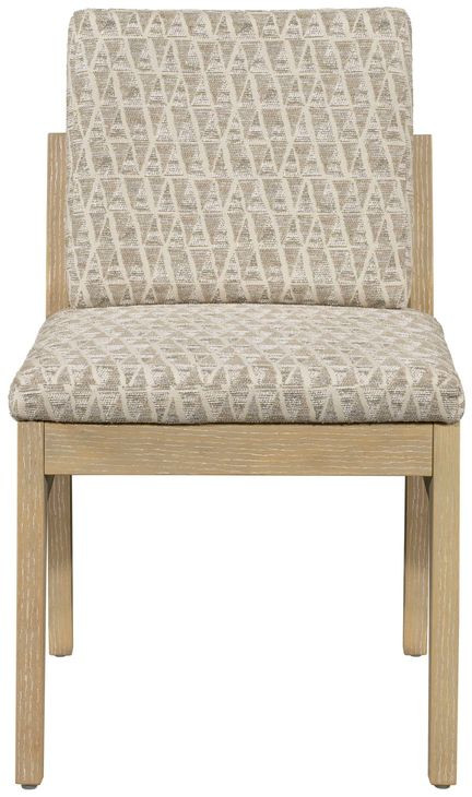 Trifecta Beige Upholstered Dining Chair Set of 2