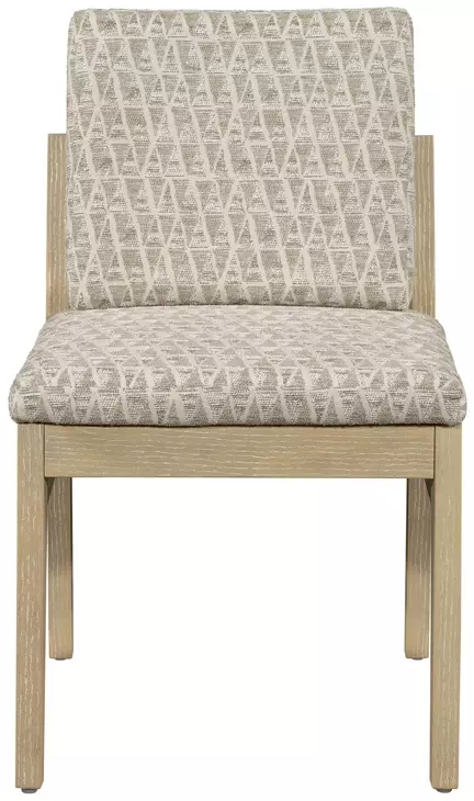 Trifecta Beige Upholstered Dining Chair Set of 2